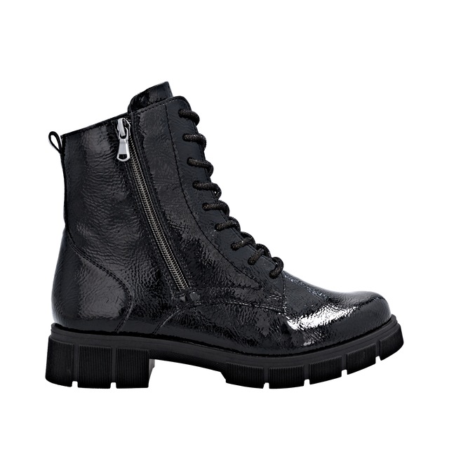 Remonte Schnürstiefelette Schnürboots, Stiefelette, Profilsohle, mit Glitzer-Schnürsenkel