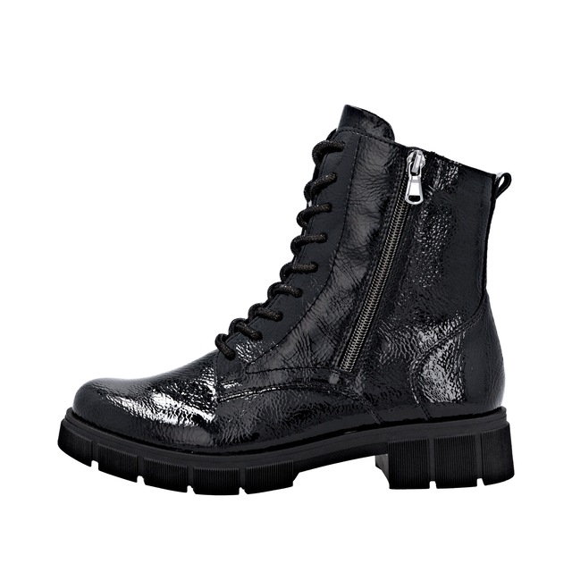 Remonte Schnürstiefelette Schnürboots, Stiefelette, Profilsohle, mit Glitzer-Schnürsenkel