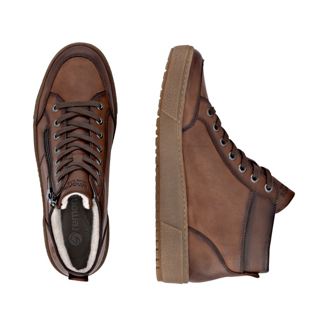Remonte Plateausneaker Winterstiefelette, Casual Boots mit wasserabweisender TEX-Membran