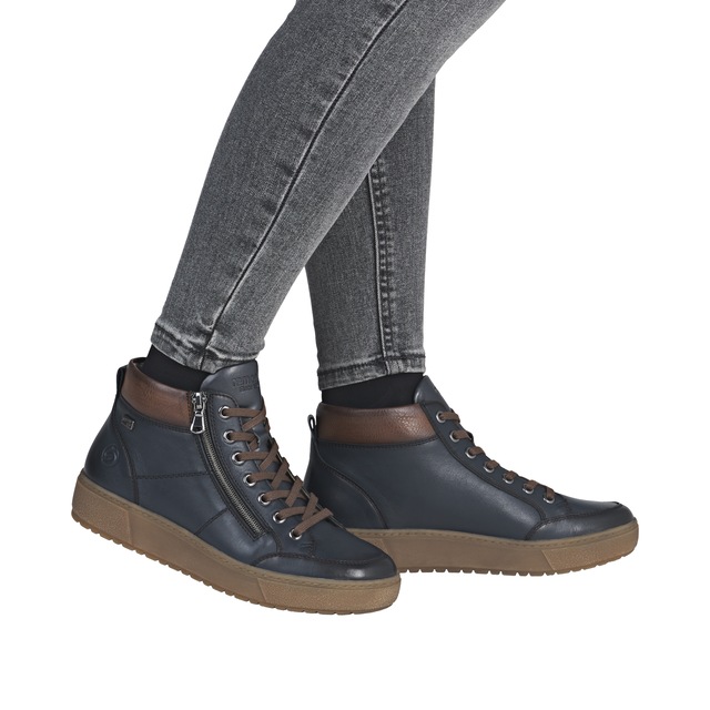 Remonte Plateausneaker Winterstiefelette, Casual Boots mit wasserabweisender TEX-Membran