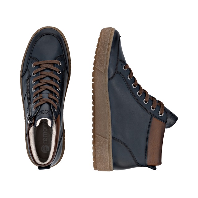 Remonte Plateausneaker Winterstiefelette, Casual Boots mit wasserabweisender TEX-Membran