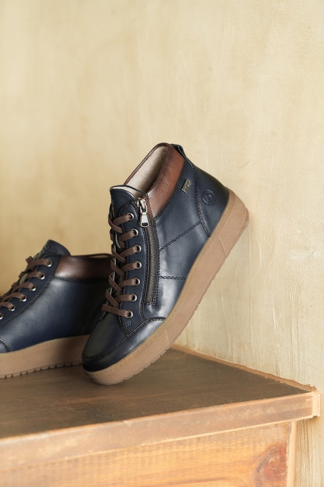 Remonte Plateausneaker Winterstiefelette, Casual Boots mit wasserabweisender TEX-Membran