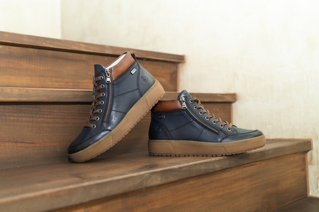 Remonte Plateausneaker Winterstiefelette, Casual Boots mit wasserabweisender TEX-Membran