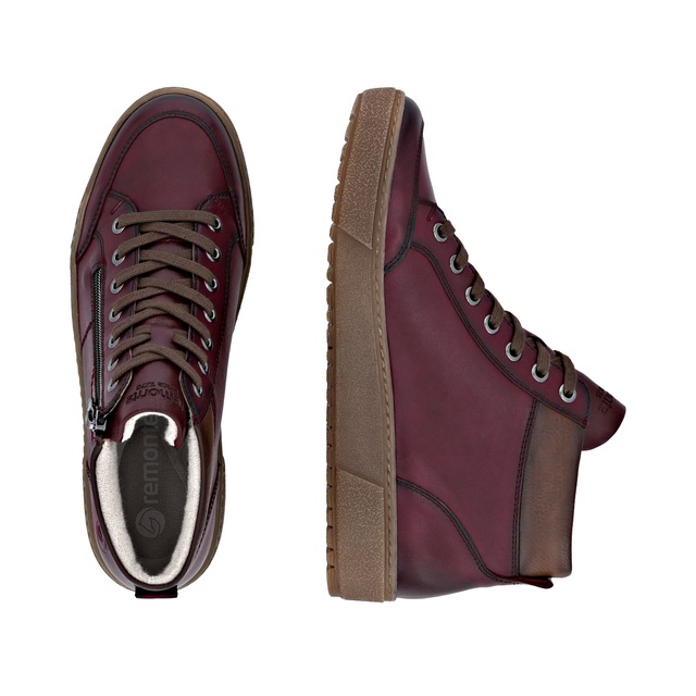 Remonte Plateausneaker Winterstiefelette, Casual Boots mit wasserabweisender TEX-Membran