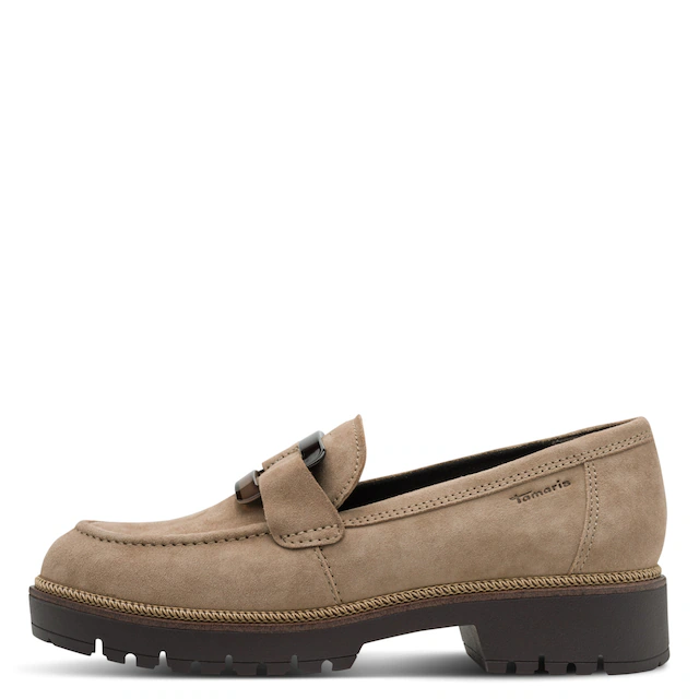 Tamaris Loafer Blockabsatz, Slipper, Businesschuh mit Touch-It-Ausstattung