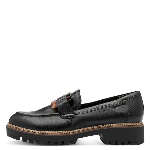 Tamaris Loafer Blockabsatz, Slipper, Businesschuh mit Touch-It-Ausstattung