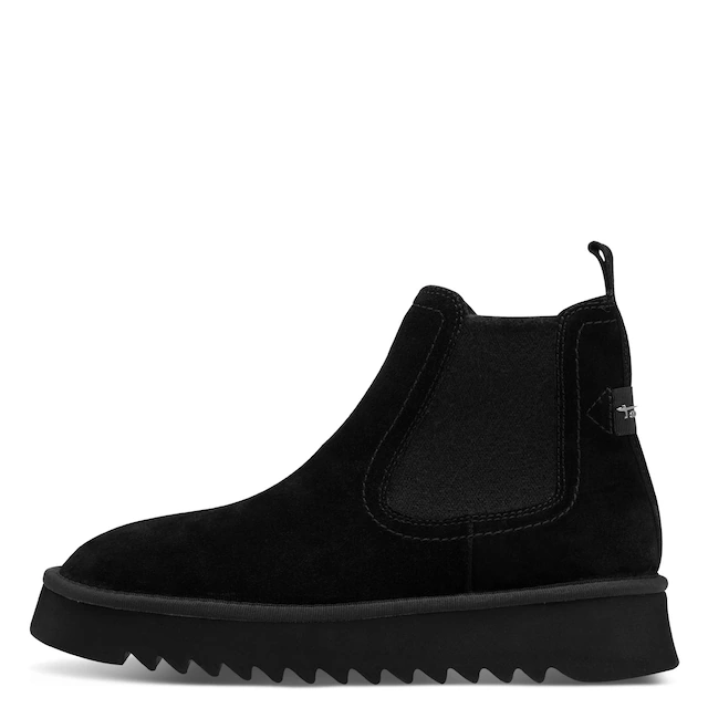 Tamaris Winterboots Schlupfboots für Damen, Winterstiefelette mit Stretcheinsatz