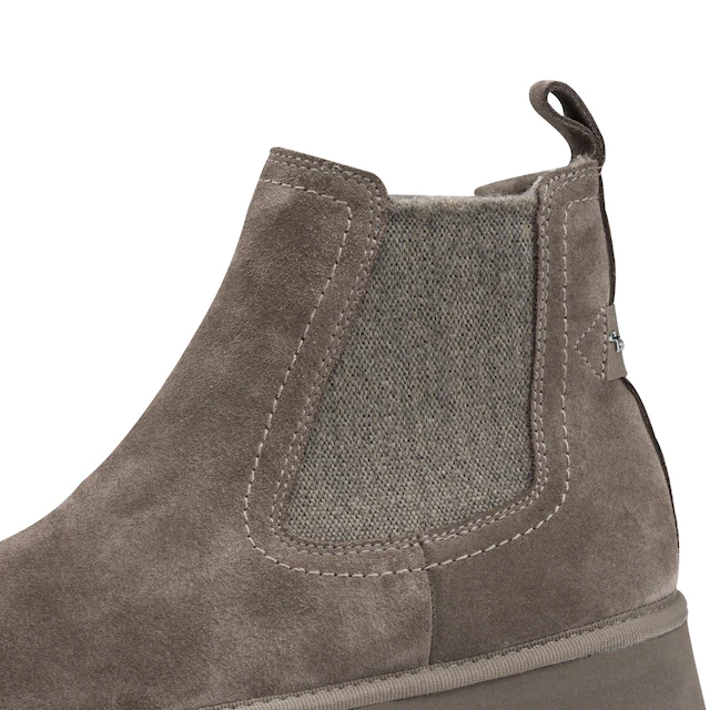 Tamaris Winterboots Schlupfboots für Damen, Winterstiefelette mit Stretcheinsatz