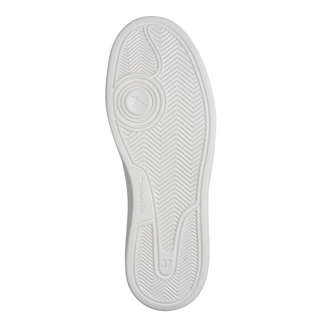 Tamaris Plateausneaker Schnürschuh, Halbschuh mit Schmucksteinen an der Ferse, Damensneaker