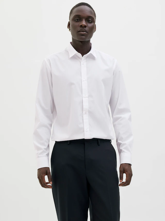 Jack & Jones Langarmhemd »JJJOE SHIRT LS 2 PACK MP«