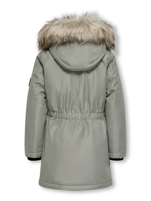 KIDS ONLY Parka »KOGIRIS FUR PARKA OTW NOOS« mit Kapuze Kunstfaser, regular fit