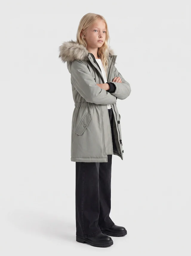 KIDS ONLY Parka »KOGIRIS FUR PARKA OTW NOOS« mit Kapuze Kunstfaser, regular fit