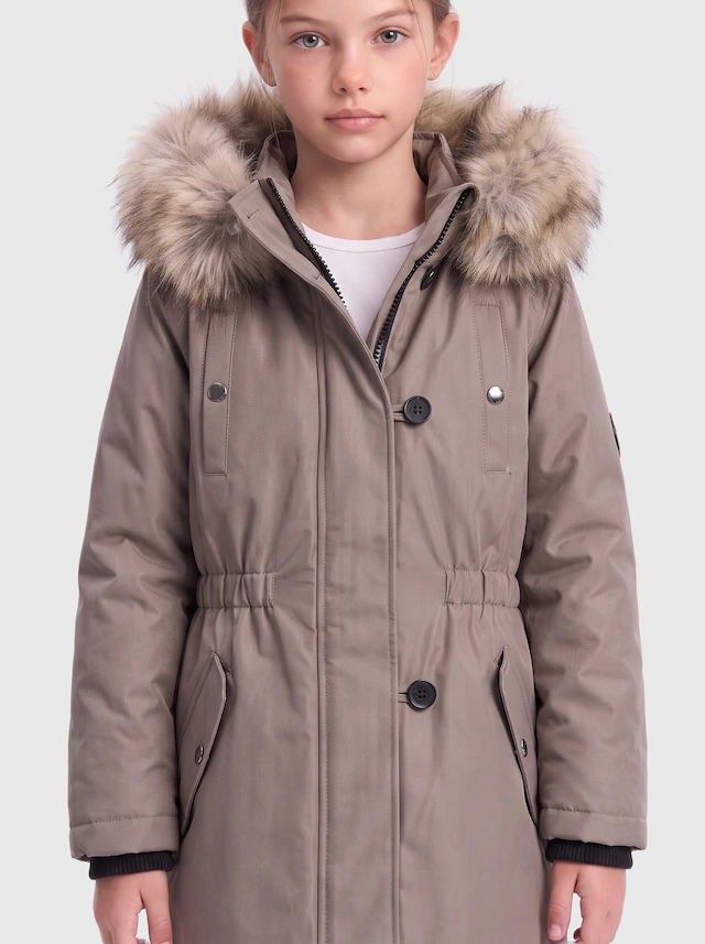 KIDS ONLY Parka »KOGIRIS FUR PARKA OTW NOOS« mit Kapuze Kunstfaser, regular fit