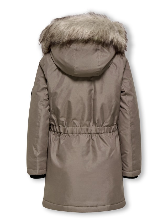 KIDS ONLY Parka »KOGIRIS FUR PARKA OTW NOOS« mit Kapuze Kunstfaser, regular fit