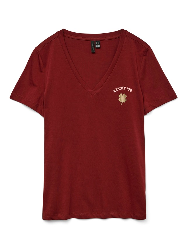 Vero Moda T-Shirt »VMEDA VANESSA SS TOP BOX JRS GA«