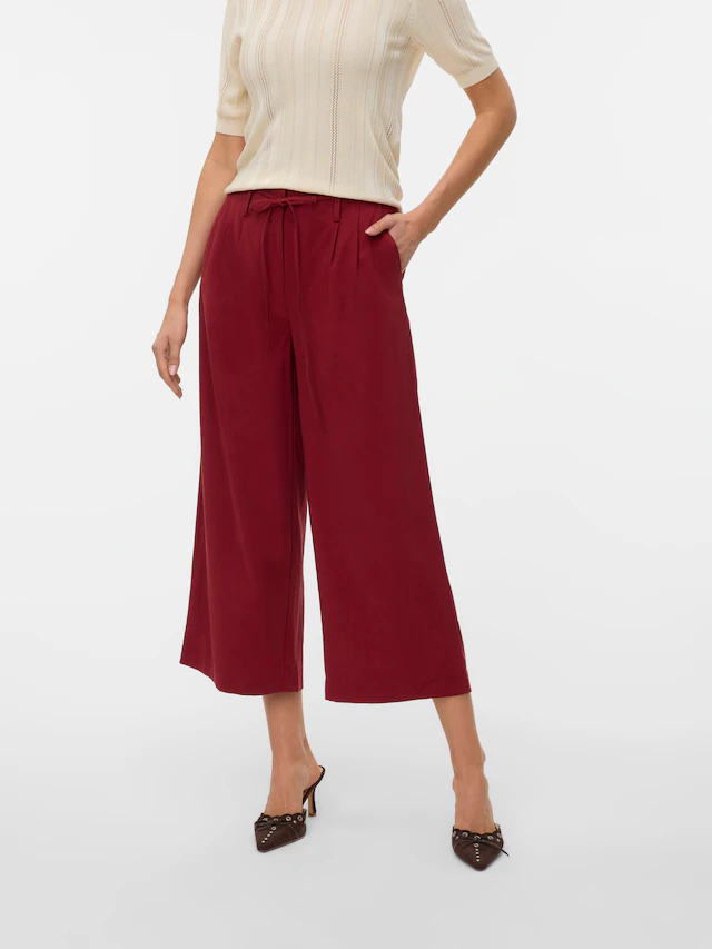 Vero Moda Culotte »VMTANYA HW 7/8 WIDE PANTS« Sommerhose