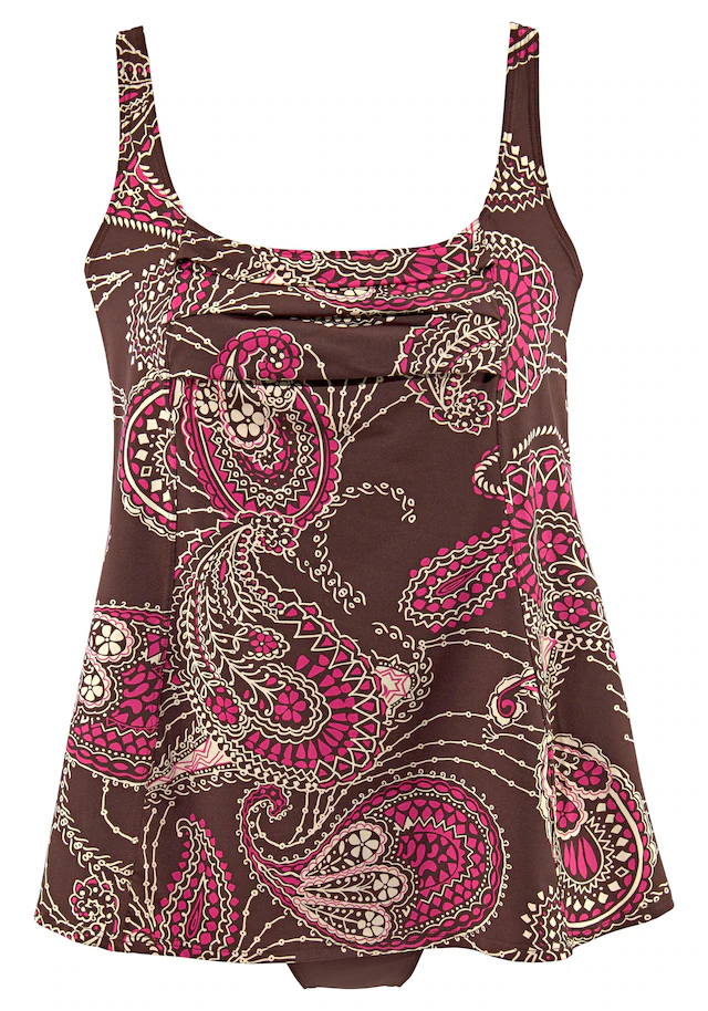 LASCANA Badekleid mit schönem Druck oder unifarben