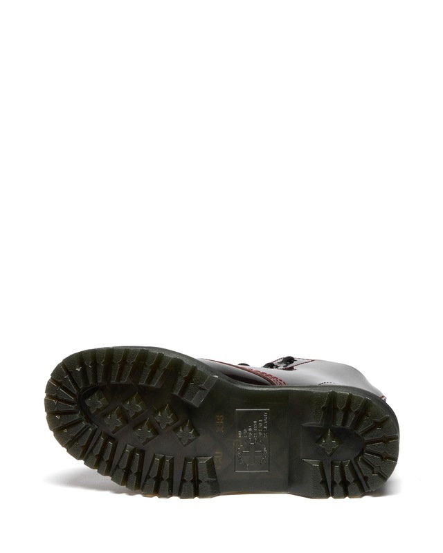 DR. MARTENS Schnürboots »Sinclair Gemilltes Nappaleder Plateaustiefel« Plateauboots, Chunky Boot mit Front-Reißverschluss