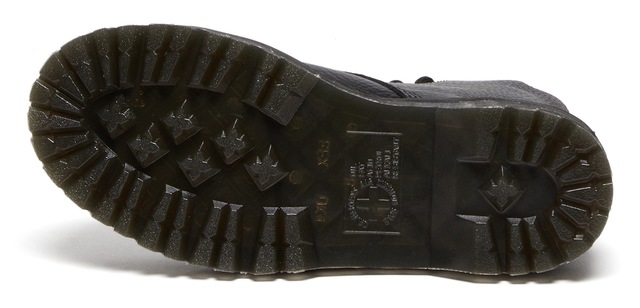DR. MARTENS Schnürboots »Sinclair Gemilltes Nappaleder Plateaustiefel« Plateauboots, Chunky Boot mit Front-Reißverschluss