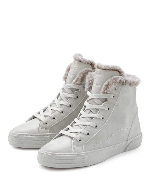 Elbsand Stiefelette »Stiefel, Boots, Schnürstiefelette, Sneaker, Schnürschuh« mit kuscheligem Futter VEGAN