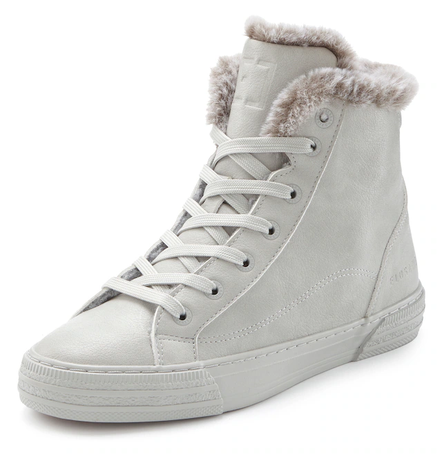 Elbsand Stiefelette »Stiefel, Boots, Schnürstiefelette, Sneaker, Schnürschuh« mit kuscheligem Futter VEGAN