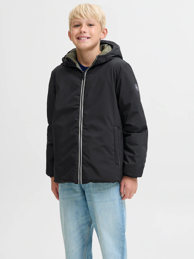Jack & Jones Junior Outdoorjacke »JJEBROOK REVERSIBLE JACKET SN JNR« mit Kapuze