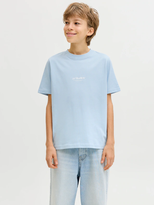 Jack & Jones Junior Rundhalsshirt »JJESOHO TEE SS CREW NECK NOOS JNR« Baumwolle, locker geschnitten