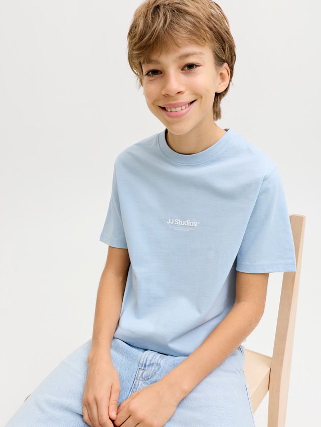 Jack & Jones Junior Rundhalsshirt »JJESOHO TEE SS CREW NECK NOOS JNR« Baumwolle, locker geschnitten
