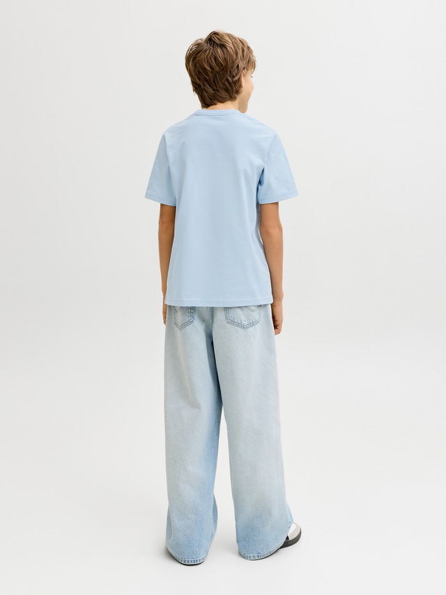 Jack & Jones Junior Rundhalsshirt »JJESOHO TEE SS CREW NECK NOOS JNR« Baumwolle, locker geschnitten