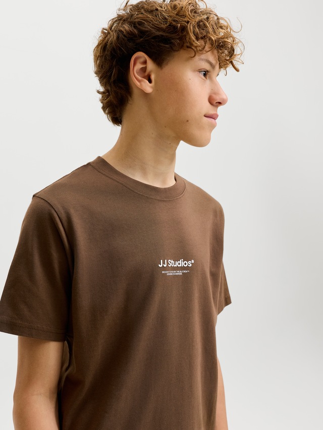 Jack & Jones Junior Rundhalsshirt »JJESOHO TEE SS CREW NECK NOOS JNR« Baumwolle, locker geschnitten