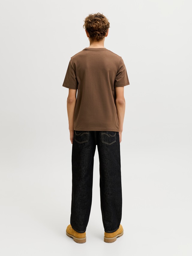 Jack & Jones Junior Rundhalsshirt »JJESOHO TEE SS CREW NECK NOOS JNR« Baumwolle, locker geschnitten