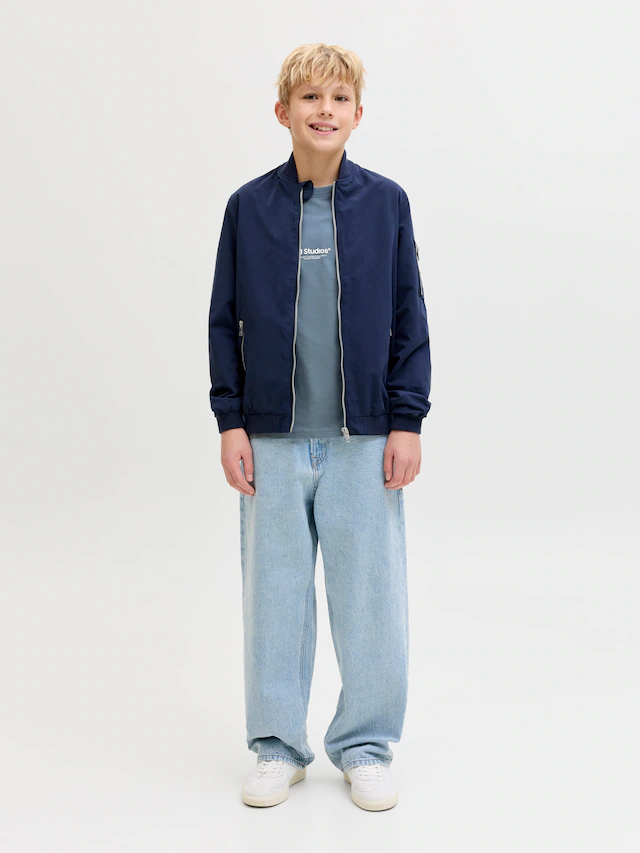 Jack & Jones Junior Rundhalsshirt »JJESOHO TEE SS CREW NECK NOOS JNR« Baumwolle, locker geschnitten