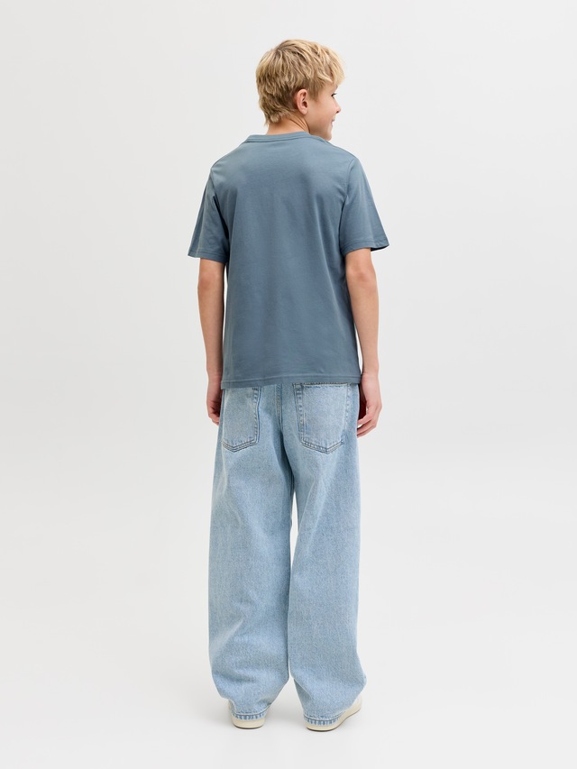 Jack & Jones Junior Rundhalsshirt »JJESOHO TEE SS CREW NECK NOOS JNR« Baumwolle, locker geschnitten