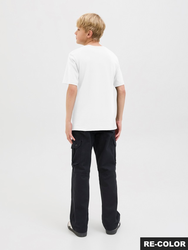 Jack & Jones Junior Rundhalsshirt »JJESOHO TEE SS CREW NECK NOOS JNR« Baumwolle, locker geschnitten