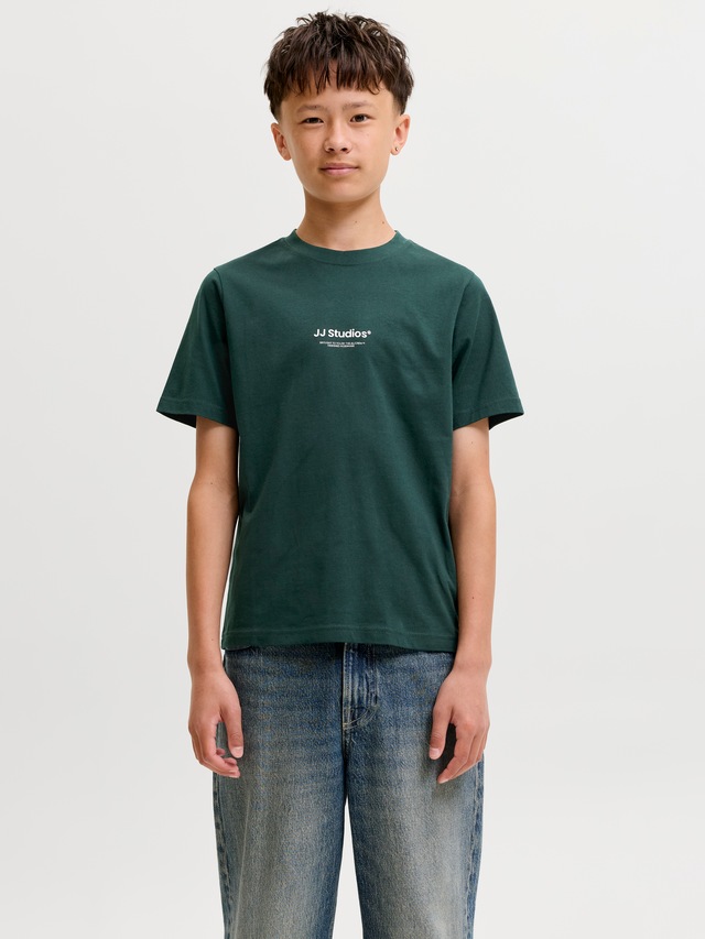 Jack & Jones Junior Rundhalsshirt »JJESOHO TEE SS CREW NECK NOOS JNR« Baumwolle, locker geschnitten