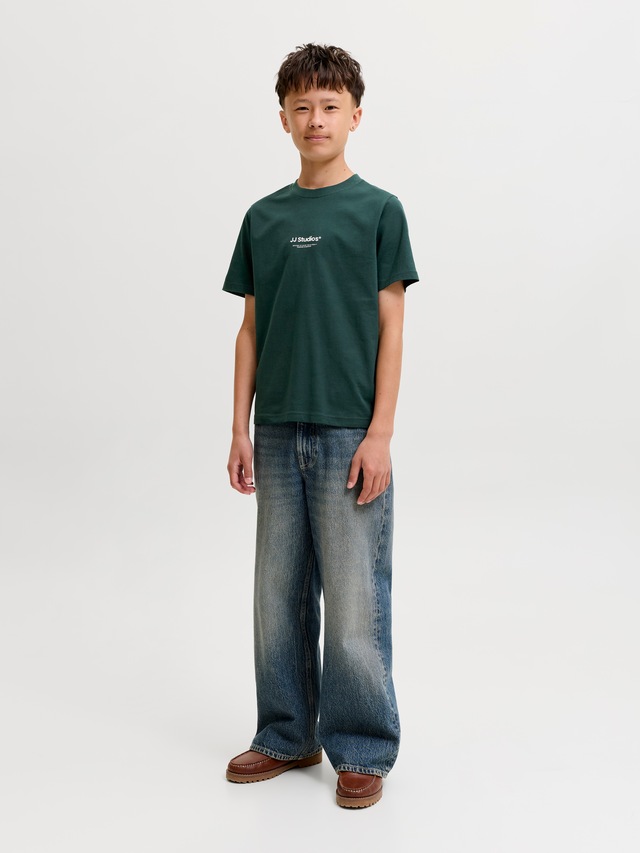 Jack & Jones Junior Rundhalsshirt »JJESOHO TEE SS CREW NECK NOOS JNR« Baumwolle, locker geschnitten