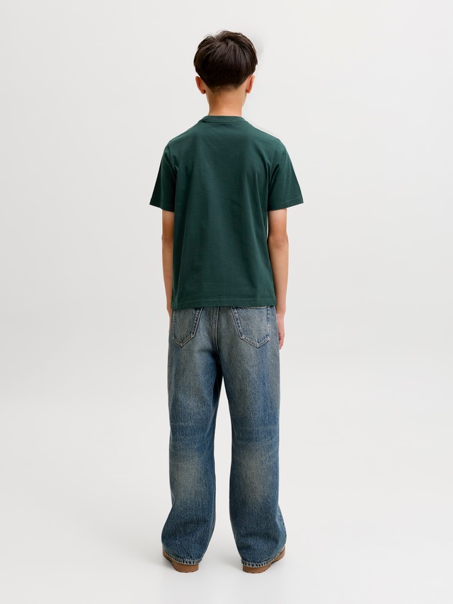 Jack & Jones Junior Rundhalsshirt »JJESOHO TEE SS CREW NECK NOOS JNR« Baumwolle, locker geschnitten