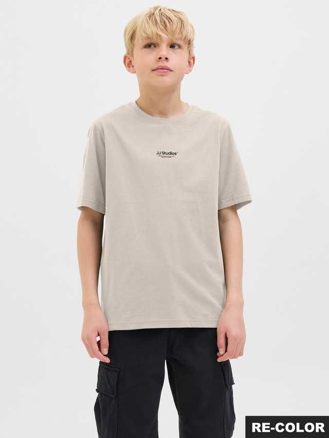 Jack & Jones Junior Rundhalsshirt »JJESOHO TEE SS CREW NECK NOOS JNR« Baumwolle, locker geschnitten