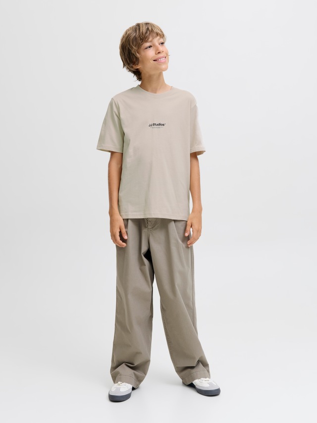 Jack & Jones Junior Rundhalsshirt »JJESOHO TEE SS CREW NECK NOOS JNR« Baumwolle, locker geschnitten