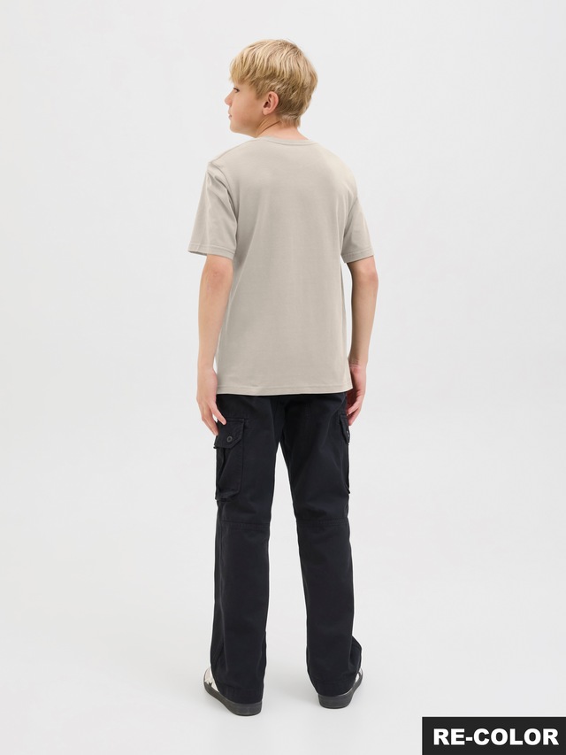 Jack & Jones Junior Rundhalsshirt »JJESOHO TEE SS CREW NECK NOOS JNR« Baumwolle, locker geschnitten