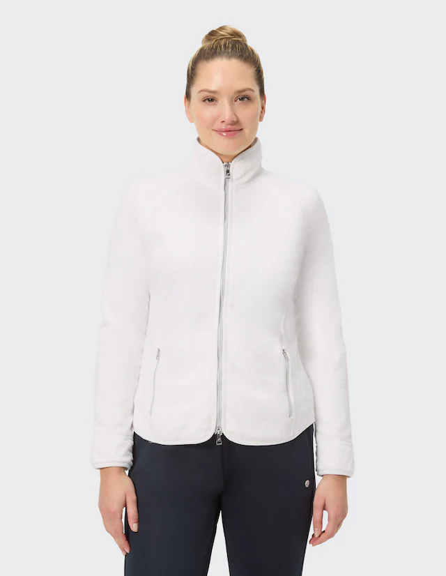 Joy Sportswear Sweatjacke »SWEATJACKE MALENA« mit robustem Reißverschluss, aus Polyester, in den Größen 36 bis 48