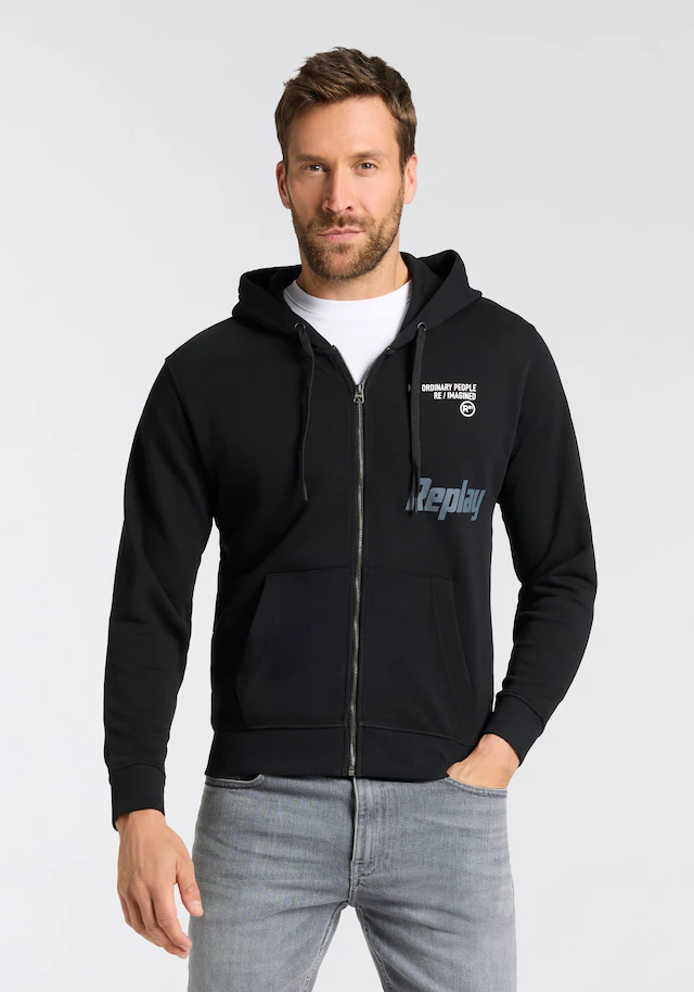 Replay Kapuzensweatjacke