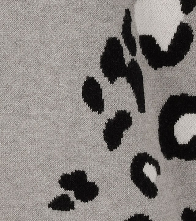 Aniston PLUS Strickpullover mit Animal-Deatils und Perlen