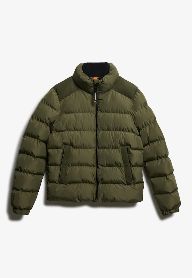 Superdry Steppjacke »SPORTS PUFFER JACKET« ohne Kapuze mit Relaxed Fit