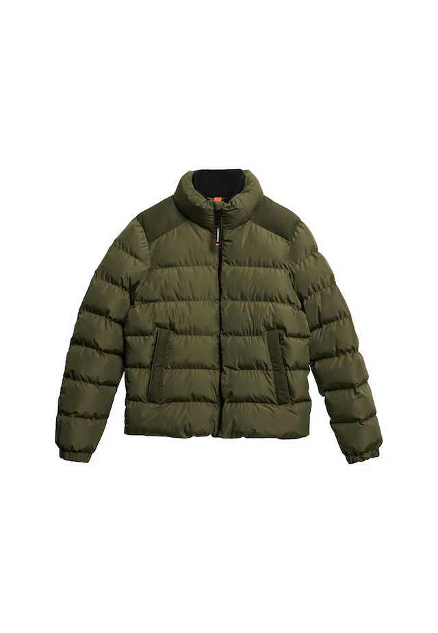 Superdry Steppjacke »SPORTS PUFFER JACKET« ohne Kapuze mit Relaxed Fit