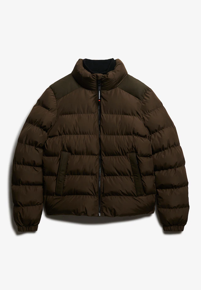Superdry Steppjacke »SPORTS PUFFER JACKET« ohne Kapuze mit Relaxed Fit