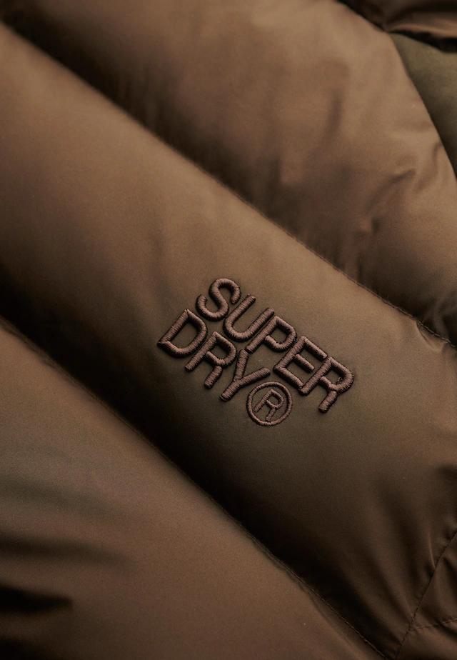 Superdry Steppjacke »SPORTS PUFFER JACKET« ohne Kapuze mit Relaxed Fit
