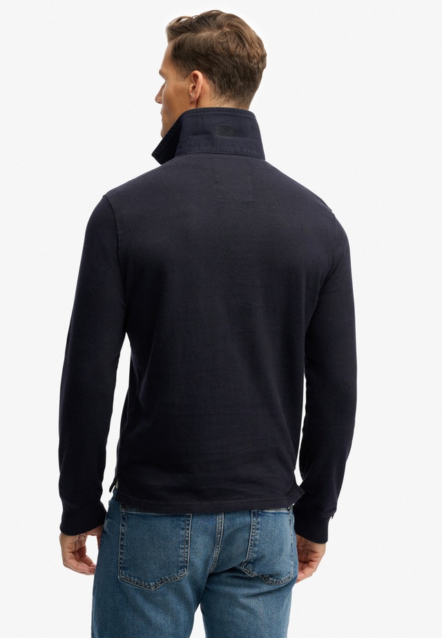 Superdry Langarmshirt »VINTAGE ATHLETIC RUGBY« Baumwolle, relaxed fit