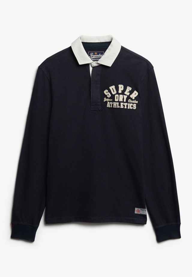 Superdry Langarmshirt »VINTAGE ATHLETIC RUGBY« Baumwolle, relaxed fit