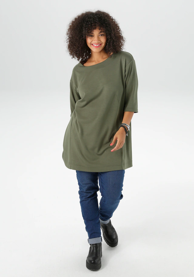 Aniston PLUS Longshirt aus elastische Qualität